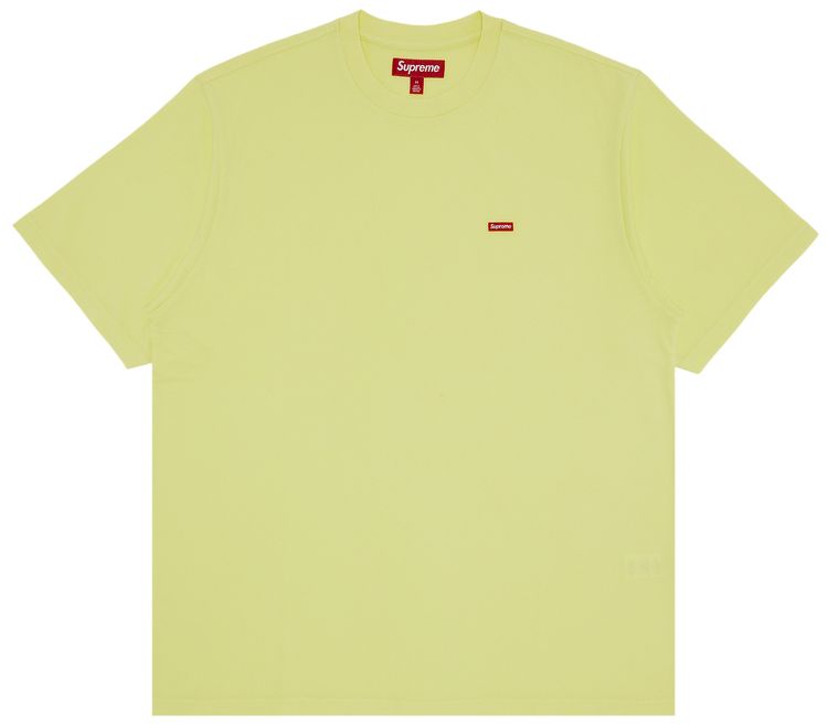 Supreme Small Box Tee Bright Yellow