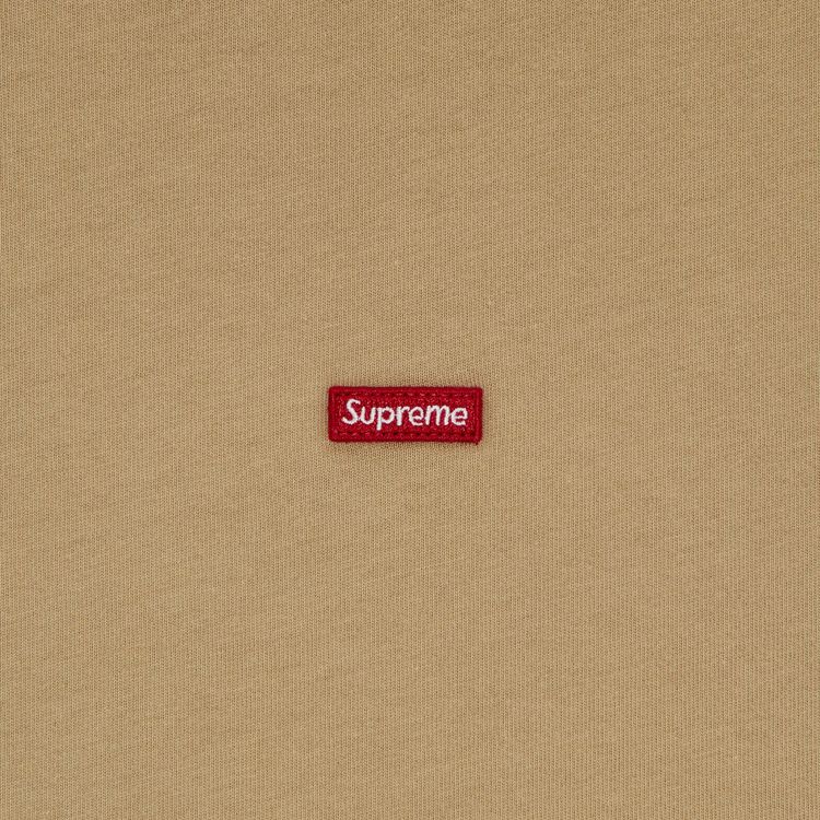 Supreme Small Box Tee Dark Tan