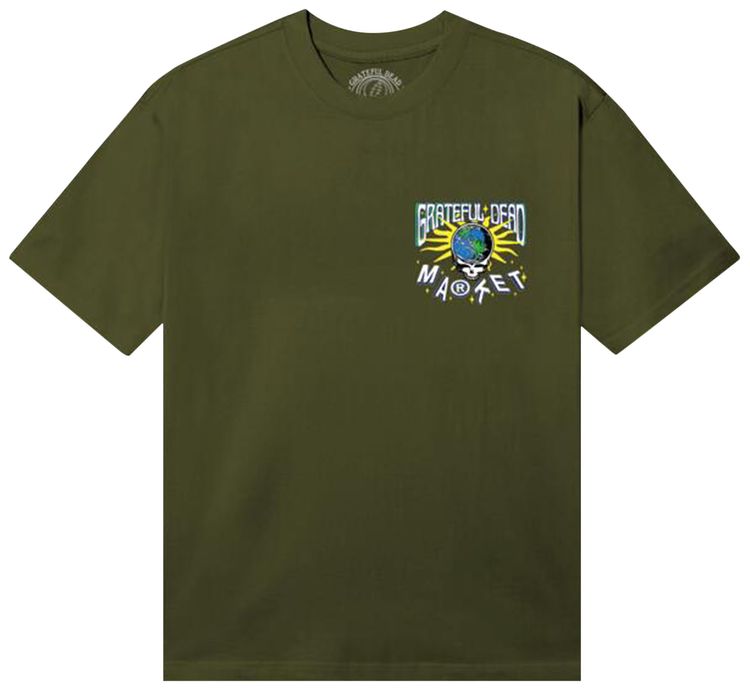 Market x Grateful Dead Protect Mother Earth T Shirt Kelp