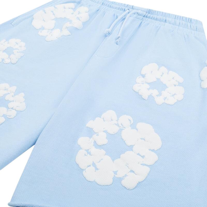 Denim Tears The Cotton Wreath Powder Blue トラックショーツ Buy Denim Tears The Cotton Wreath Sweat Shorts 'Powder Blue