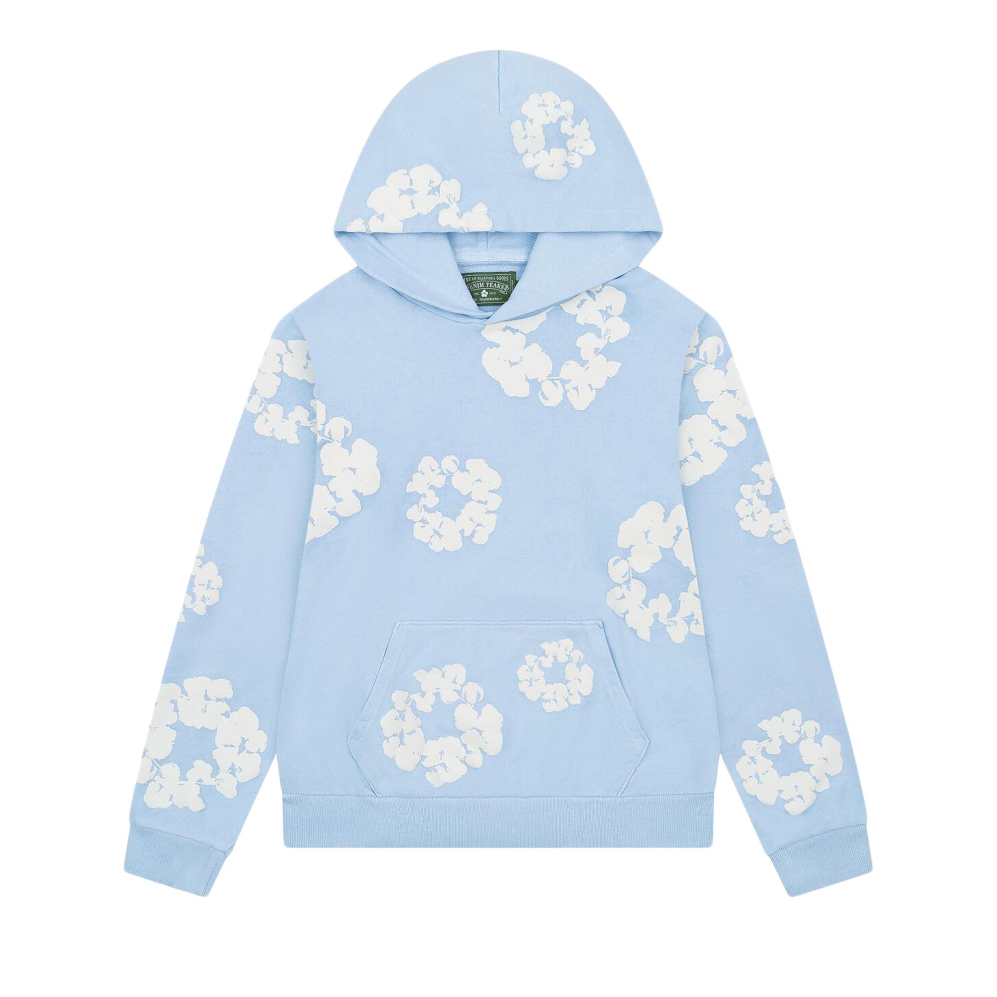 Buy Denim Tears The Cotton Wreath Sweatshirt 'Powder Blue