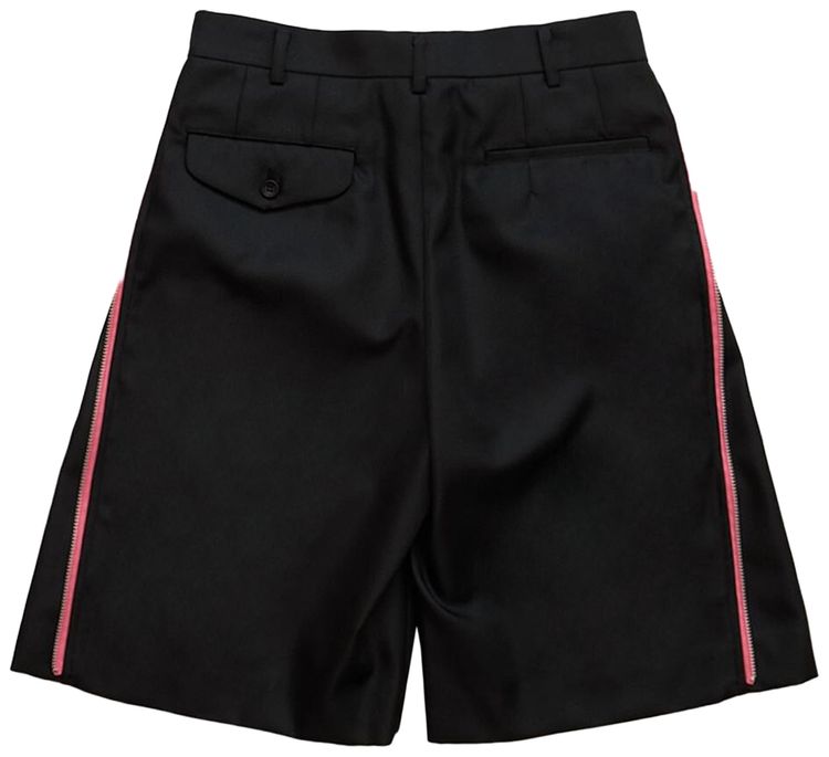 Comme des Garcons Homme Plus Zip Shorts Black