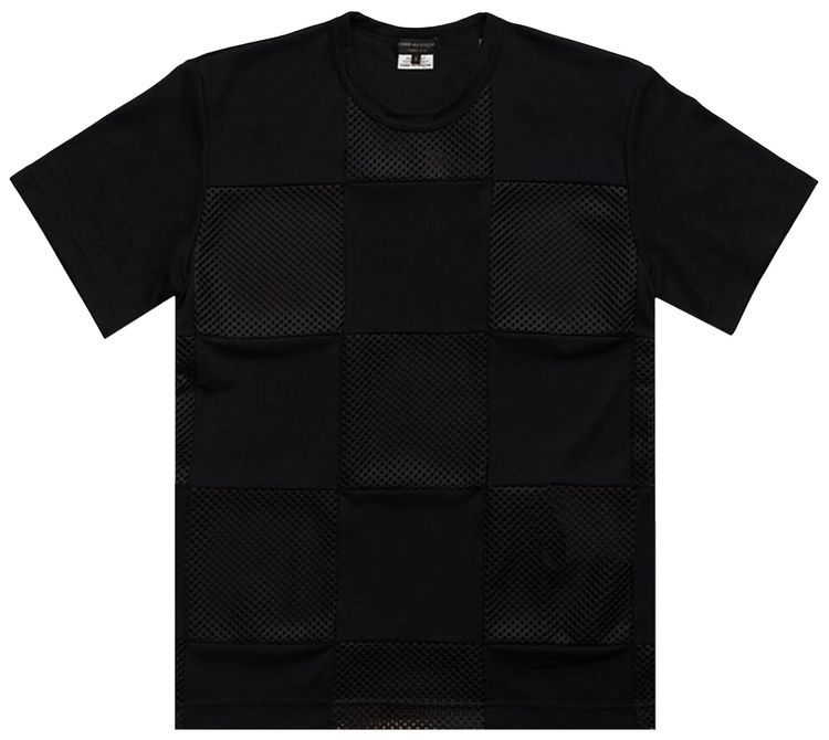 Comme des Garcons Homme Plus Mesh T Shirt Black