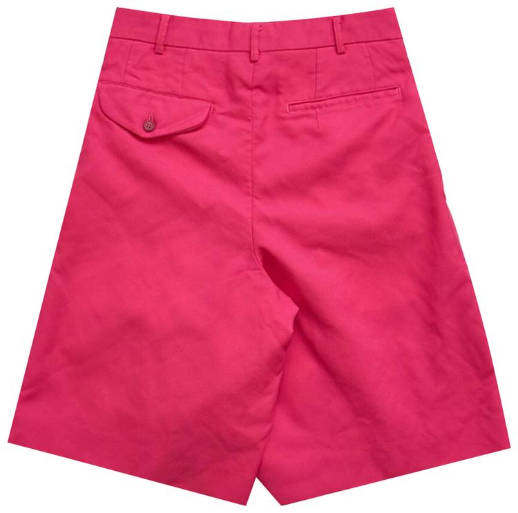 Comme des Garcons Homme Plus Bright Shorts Pink