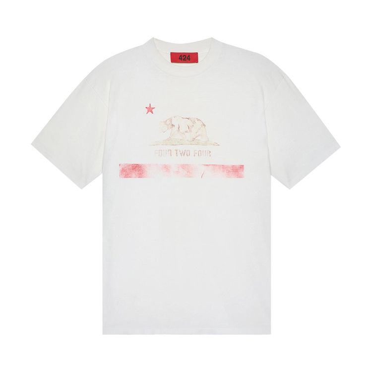 424 Cali T Shirt White