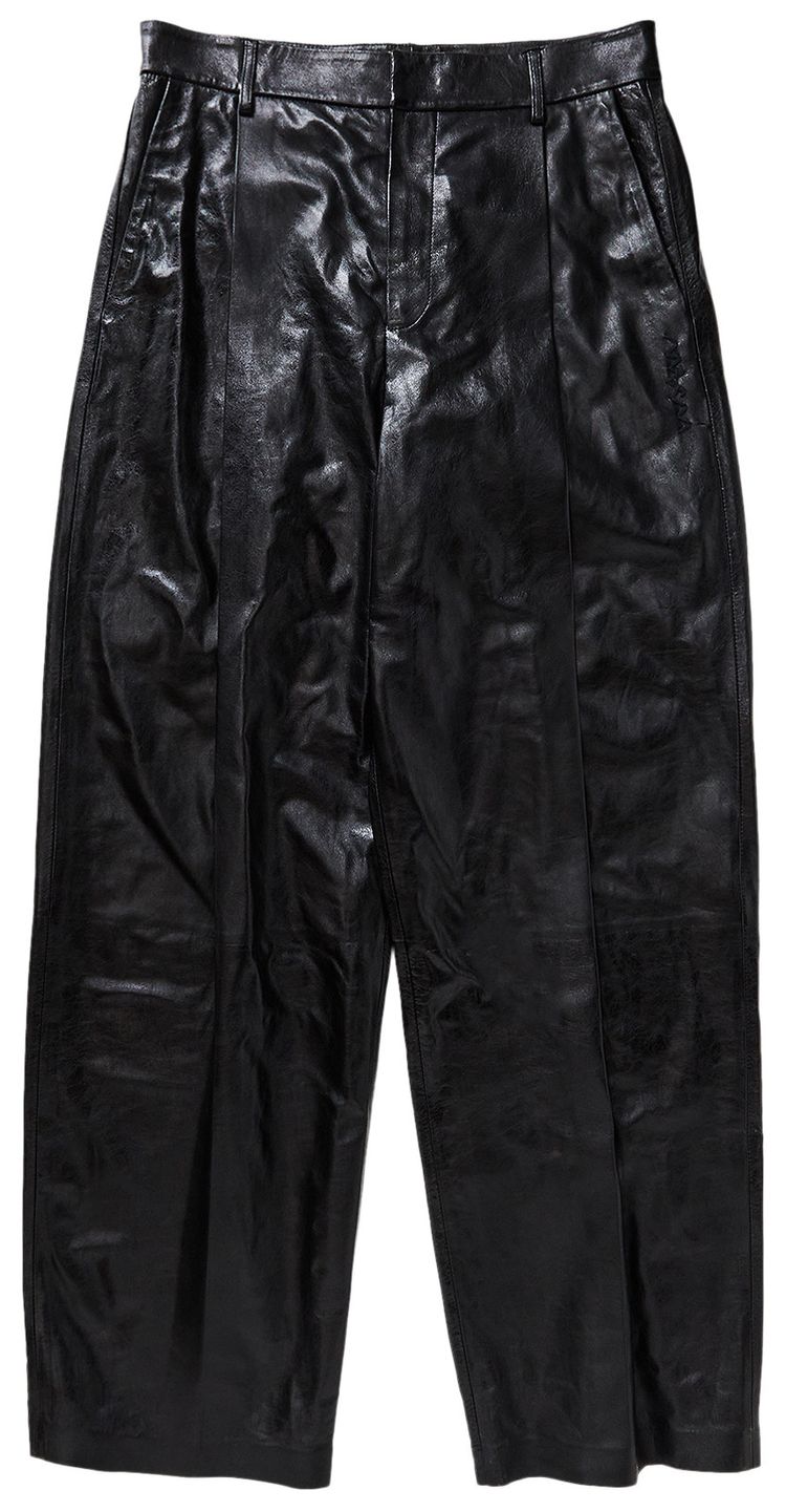 Marni Light Nappa Trousers Black