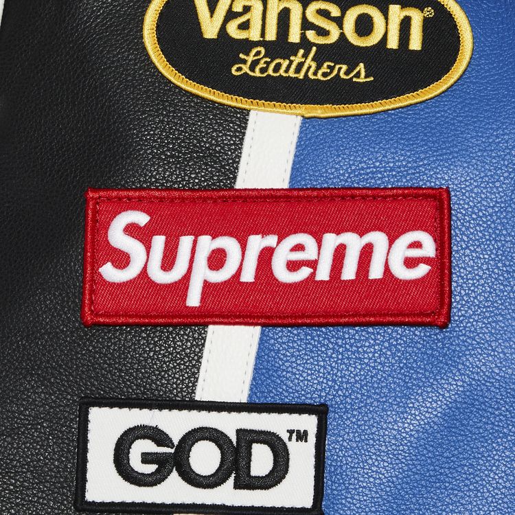 Supreme x HYSTERIC GLAMOUR x Vanson Leather Bag Black