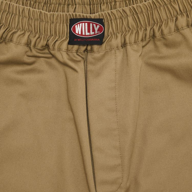 Willy Chavarria Kendrick Boxer Shorts Khaki