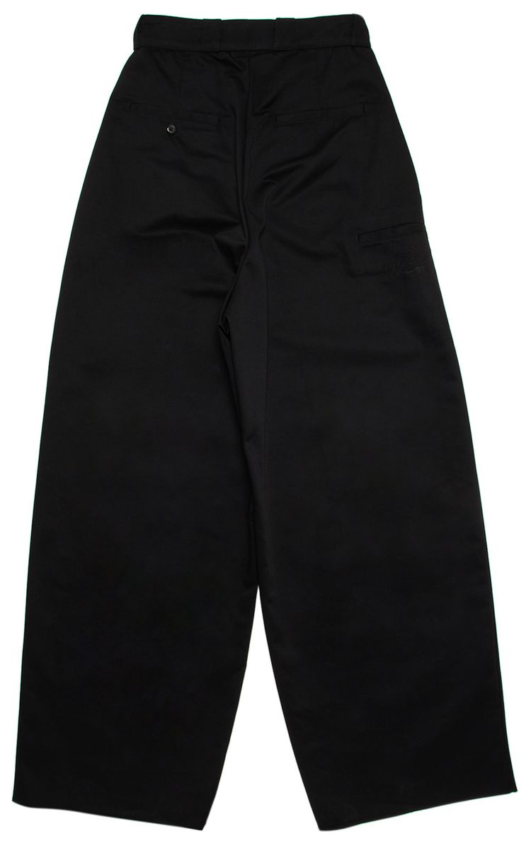 Willy Chavarria Cholo Chino Pants Black
