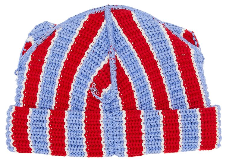 Charles Jeffrey Loverboy Chunky Ears Beanie RedBlue