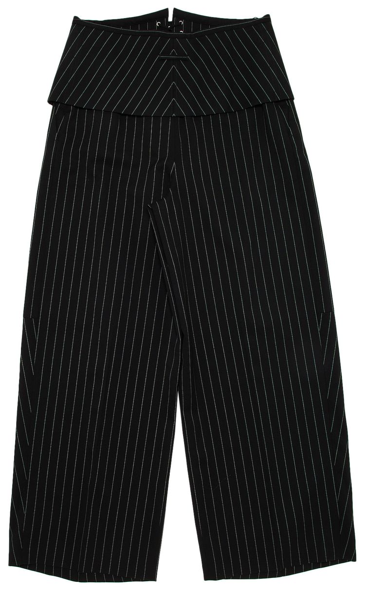 Jean Paul Gaultier Reversed Corset Tailored Pant BlackWhite