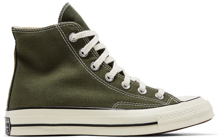 Size Converse Chuck 70 Vintage Canvas Hi Top 'Olive'