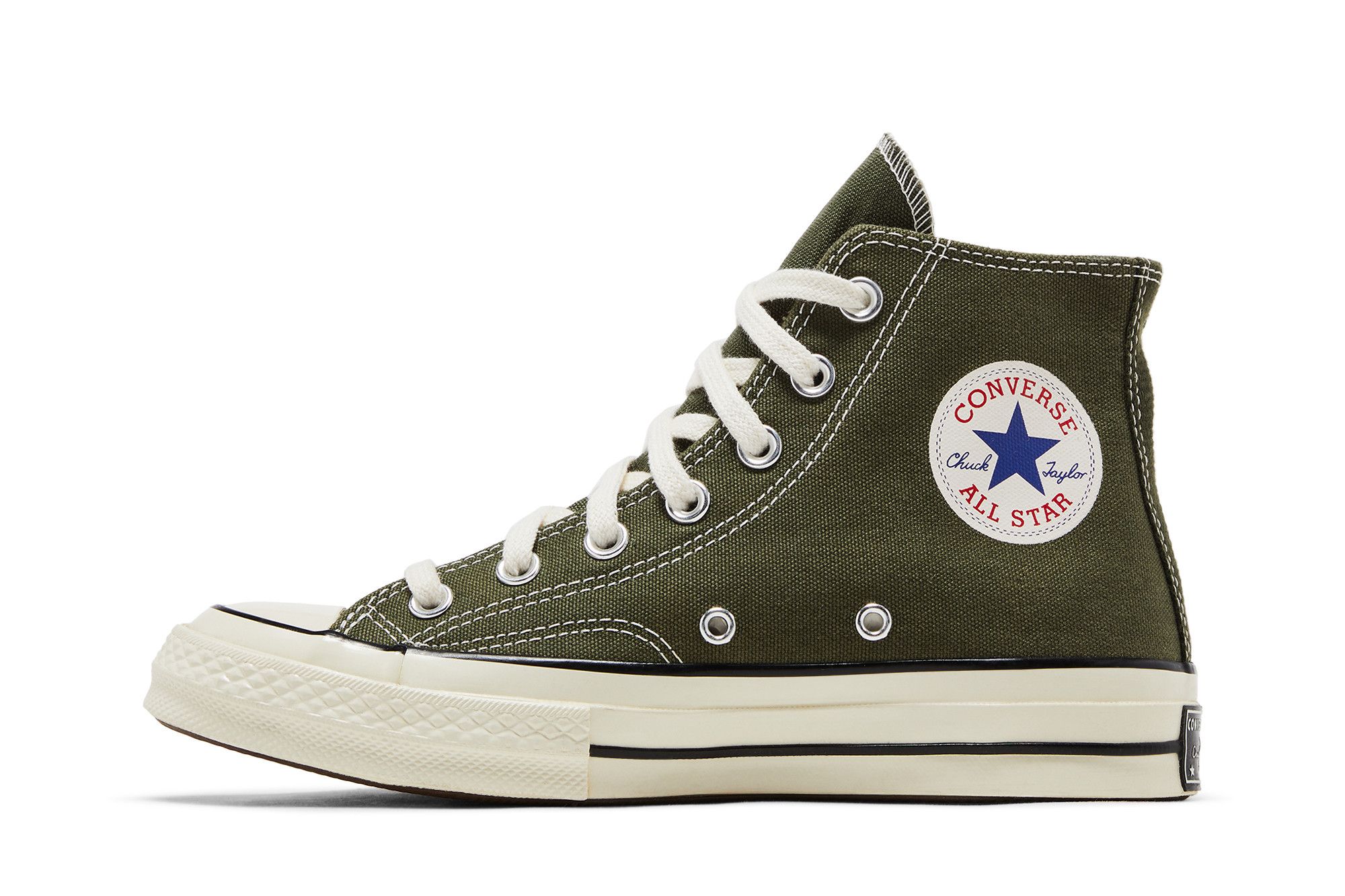 Buy Converse Chuck 70 Vintage Canvas Hi Top 'Olive' - 159771C | GOAT