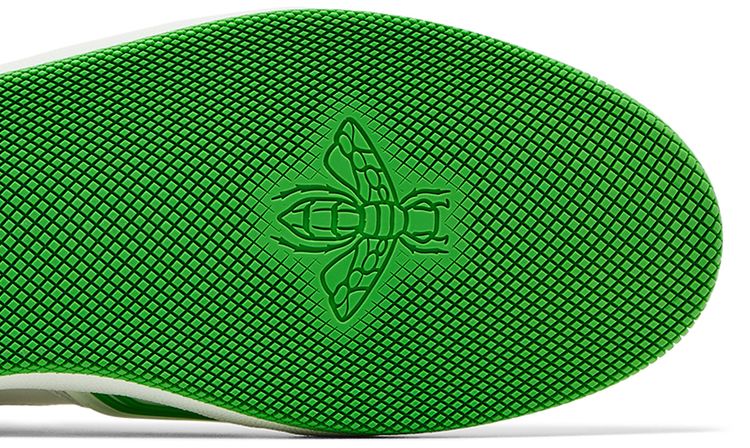 Gucci Basket Low White Demetra Green