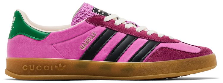 Gucci x Wmns Gazelle Pink Velvet