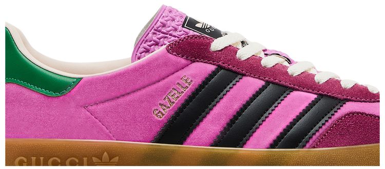 Gucci x Wmns Gazelle Pink Velvet