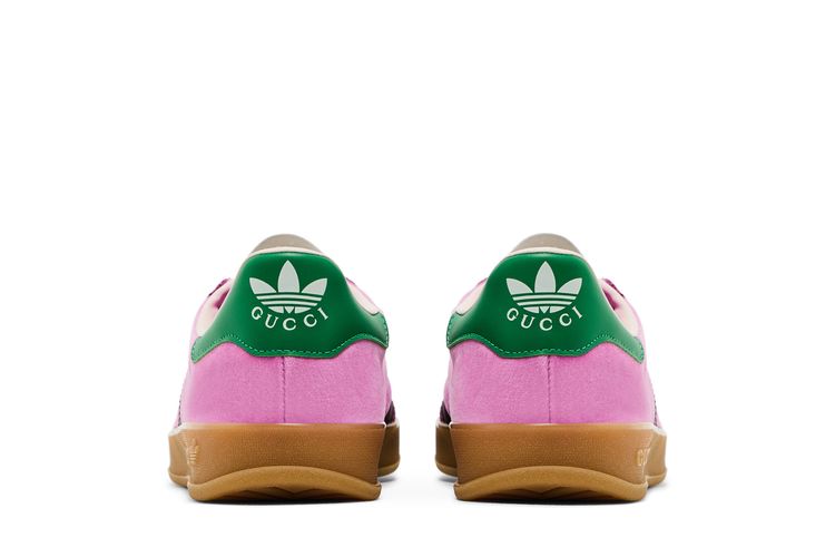 adidas gazelle silver green womens Adidas x Gucci Gazelle Sneaker