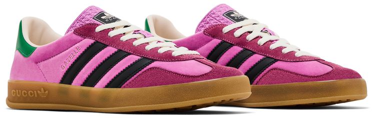 Gucci x Wmns Gazelle Pink Velvet