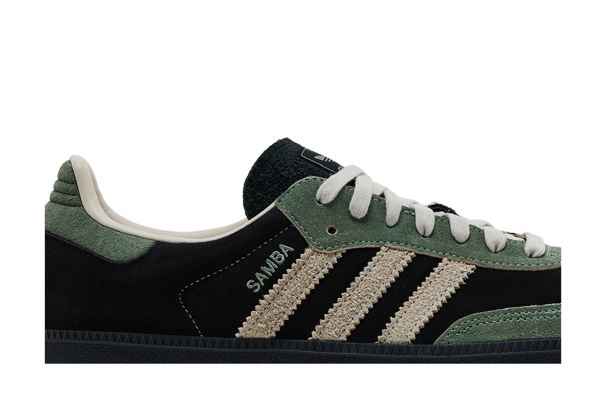 Buy Wmns Samba OG 'Black Silver Green' - JI2680 | GOAT