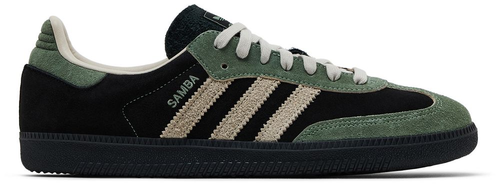 Wmns Samba OG 'black Silver Green'