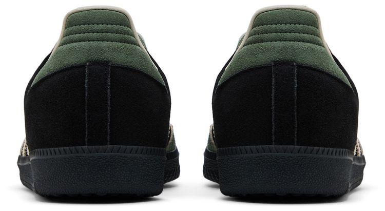 adidas Wmns Samba OG Black Silver Green