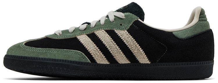 adidas Wmns Samba OG Black Silver Green