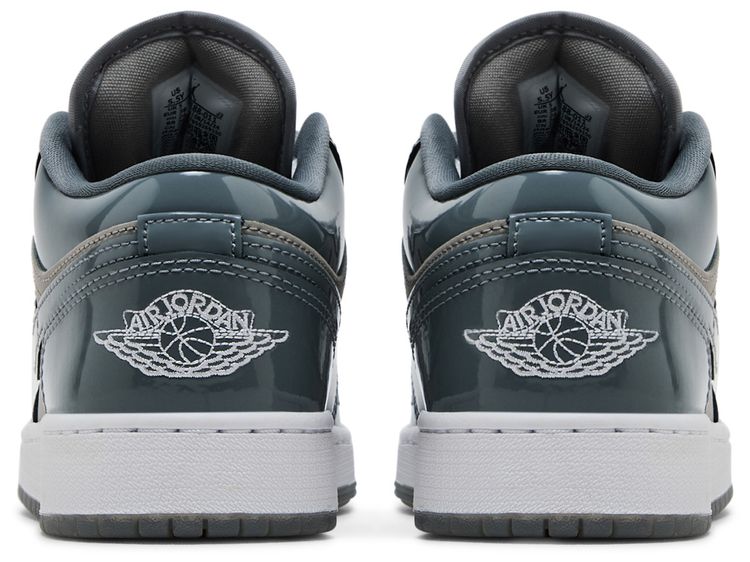 Air Jordan 1 Low GS Patent Cool Grey