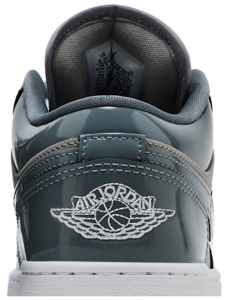 Air Jordan 1 Low GS Patent Cool Grey
