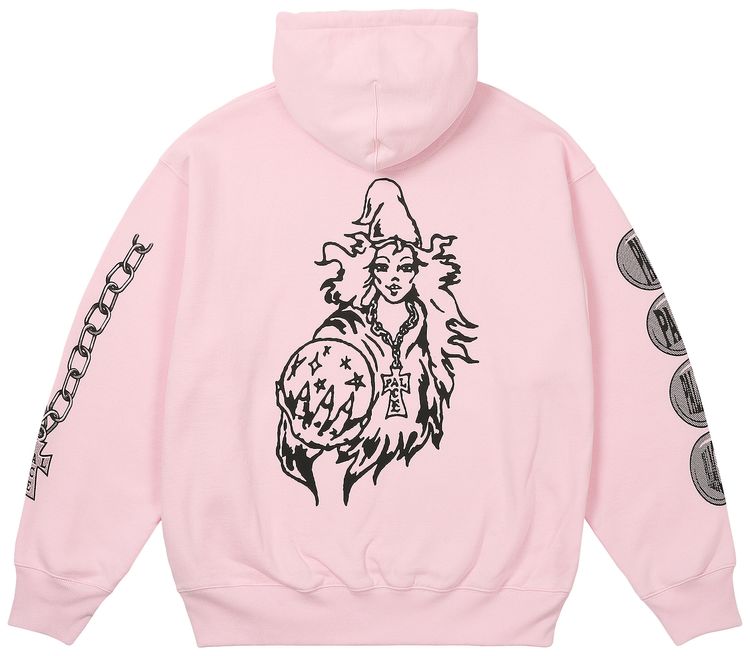 Palace Wizard Sleeves Hood Lush Flush