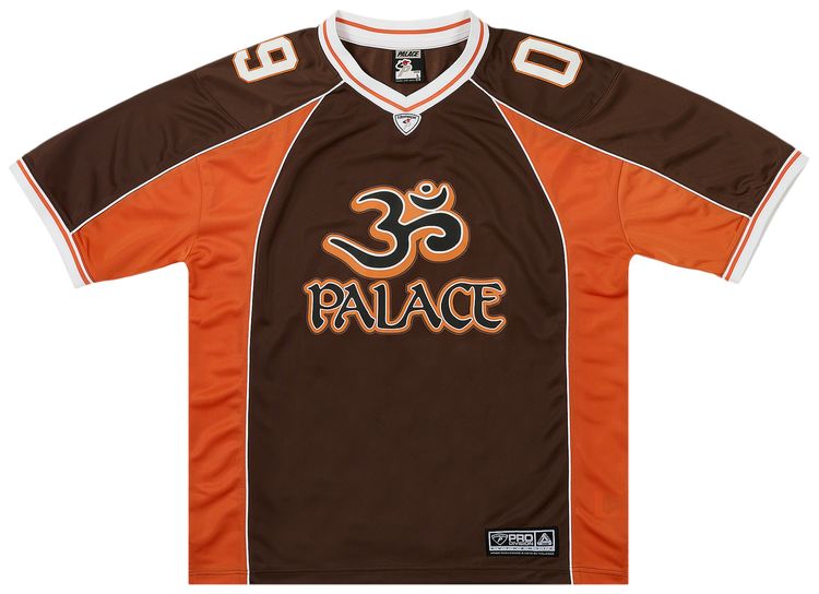 Palace Om Mesh Jersey Brown