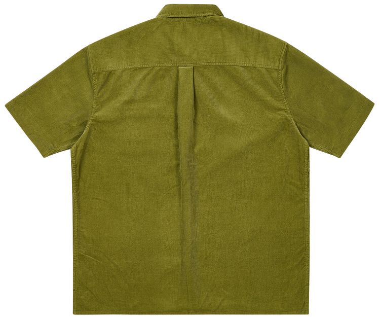 Palace Washed Cord Shirt Green