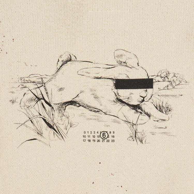 MM6 Maison Margiela Knit Gilet Cream