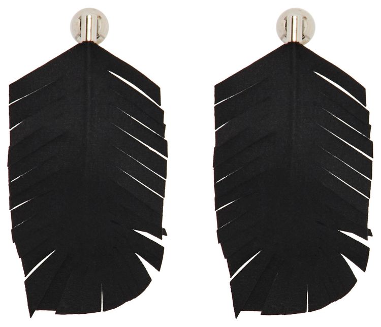 Marni Metal Earrings Black