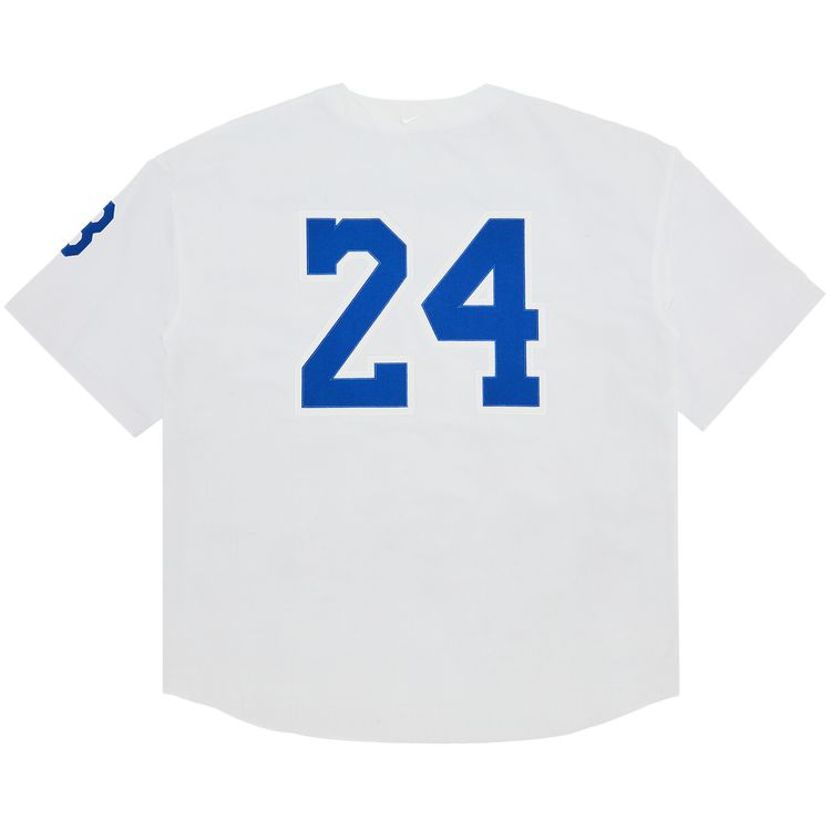 Nike x Kobe Bryant Baseball Jersey WhiteGame Royal