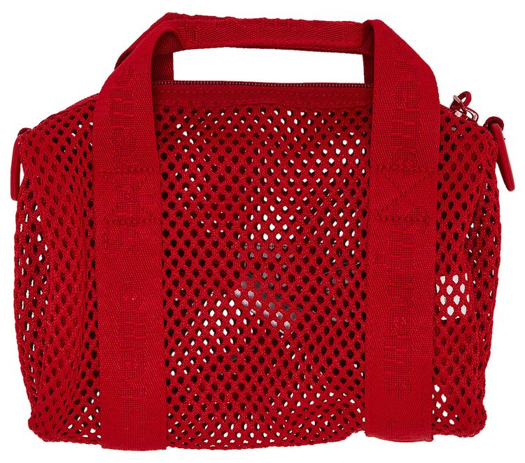 Supreme Mesh Mini Duffle Bag Red