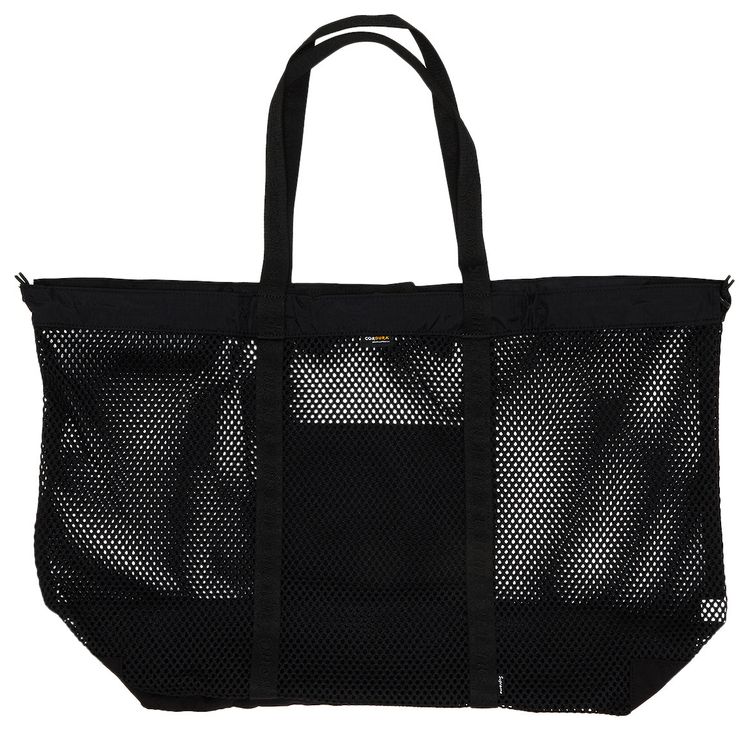Supreme Mesh Tote Bag Black