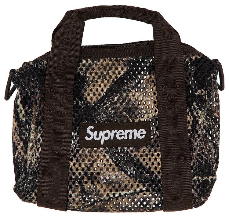 Supreme Mesh Mini Duffle Bag TrueTimber Kanati Camo