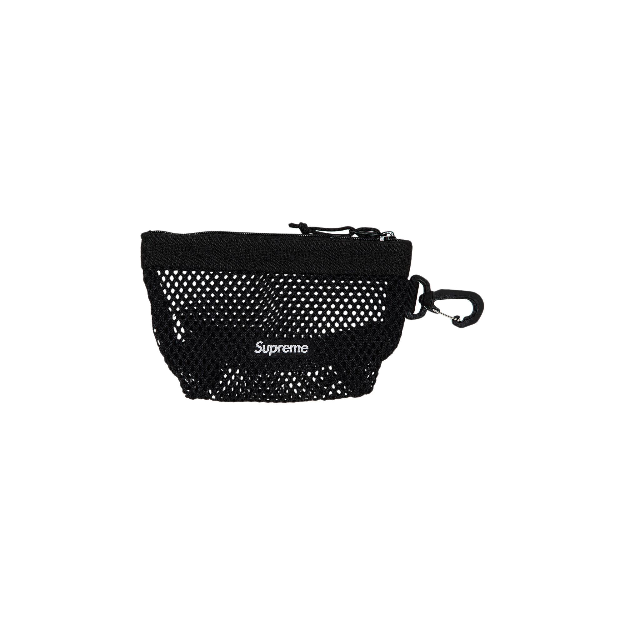 Buy Supreme Mesh Mini Pouch 'Black' - SS25B30 BLACK | GOAT