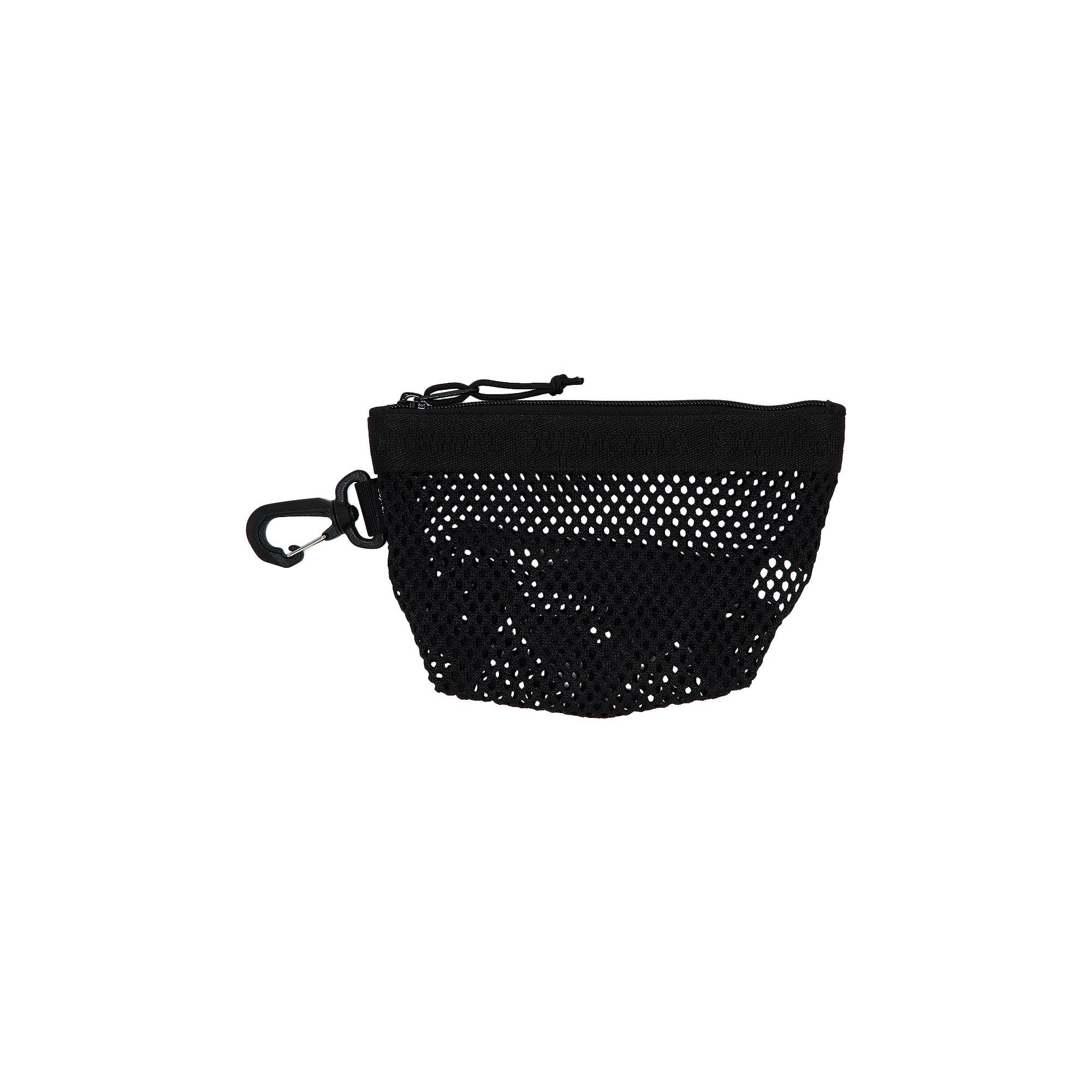 正規取扱店】 Supreme-Mesh-Mini-Pouch-Black- バッグ - バッグ
