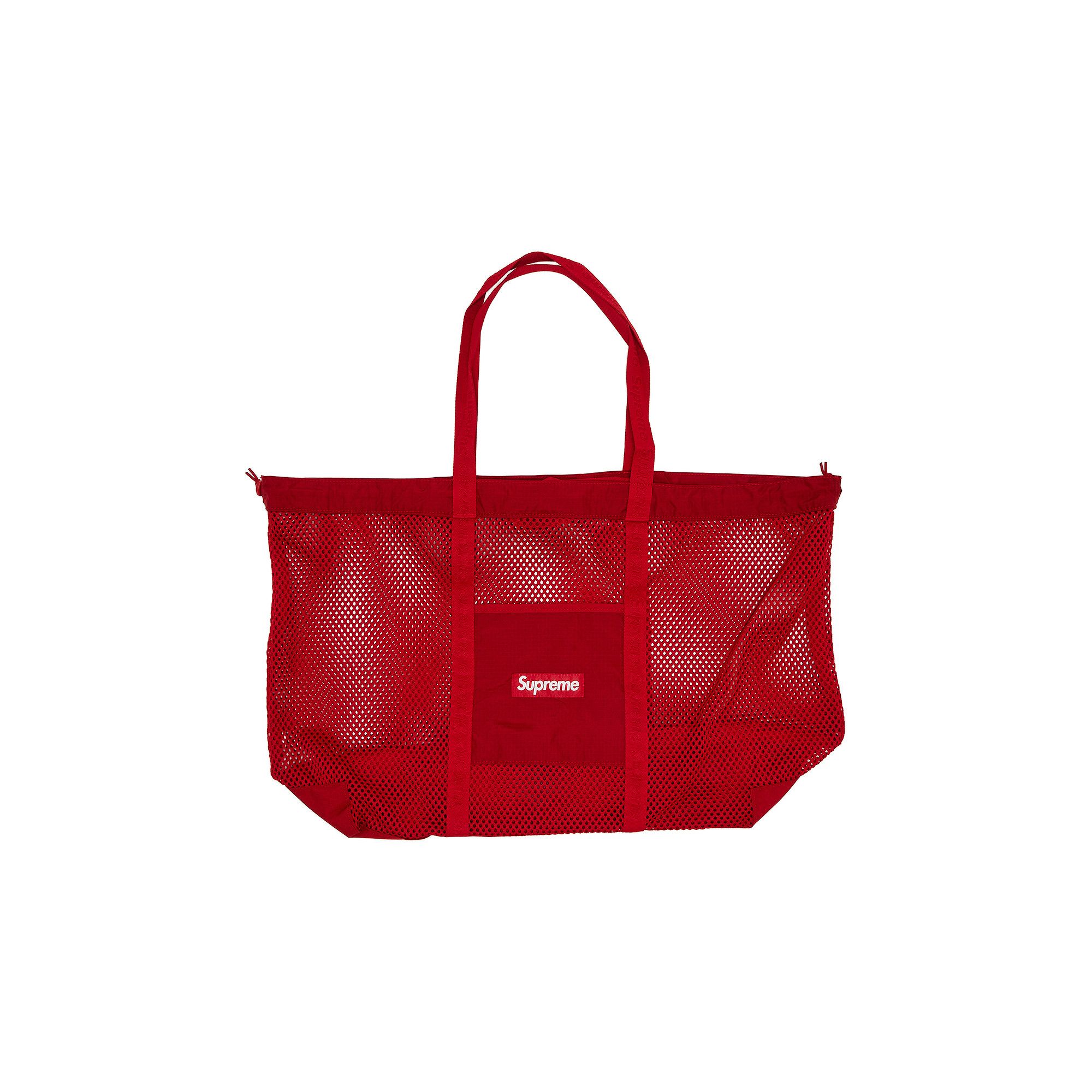Buy Supreme Mesh Tote Bag 'Red' - SS25B29 RED | GOAT AU