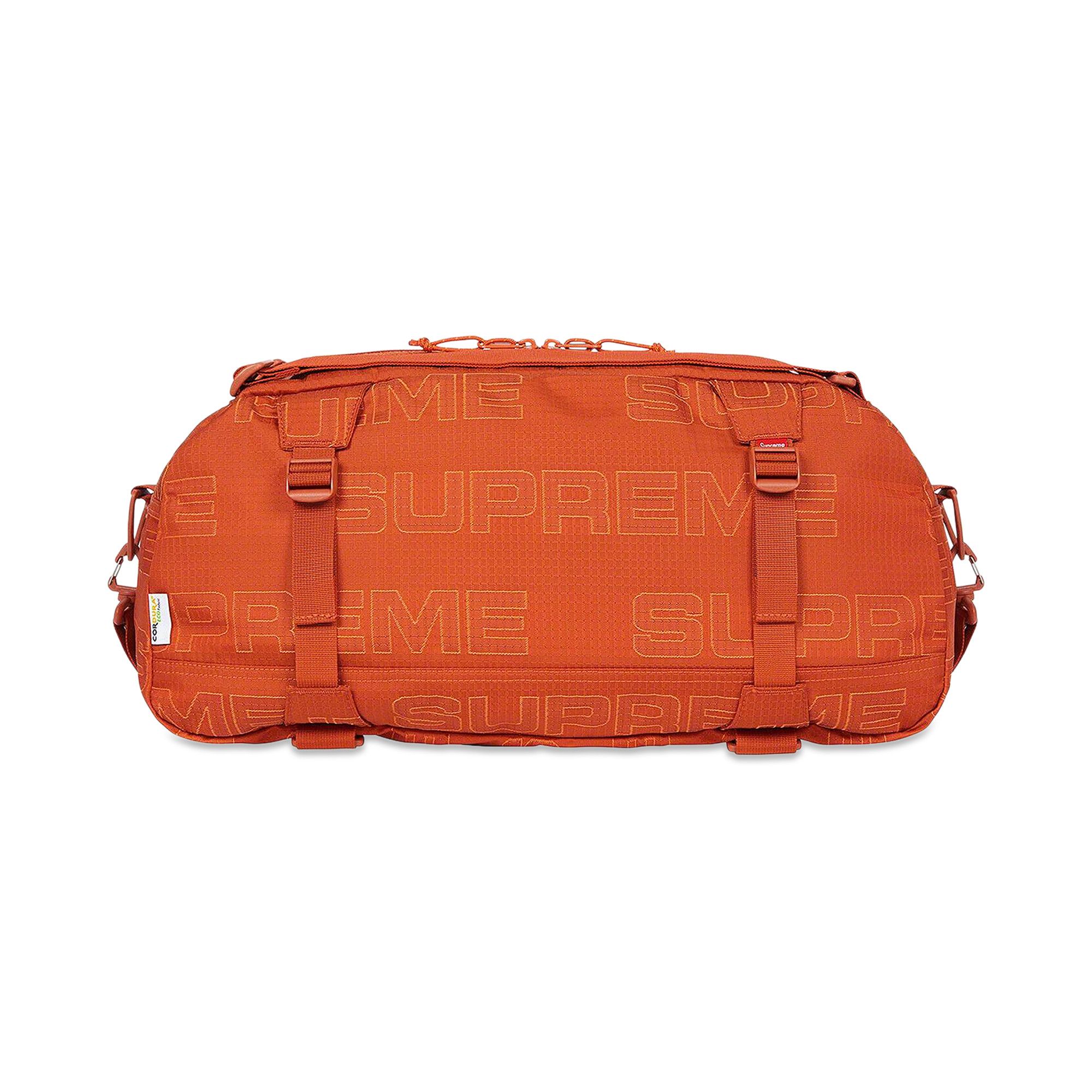 Buy Supreme Duffle Bag 'Orange' - FW21B10 ORANGE | GOAT