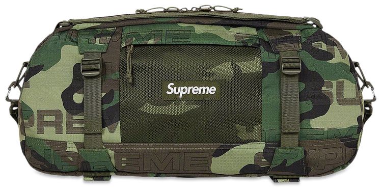 Supreme Duffle Bag Woodland Camo