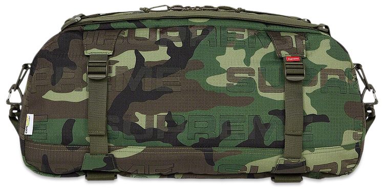 Supreme Duffle Bag Woodland Camo