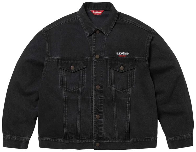 Supreme Denim Trucker Jacket Black