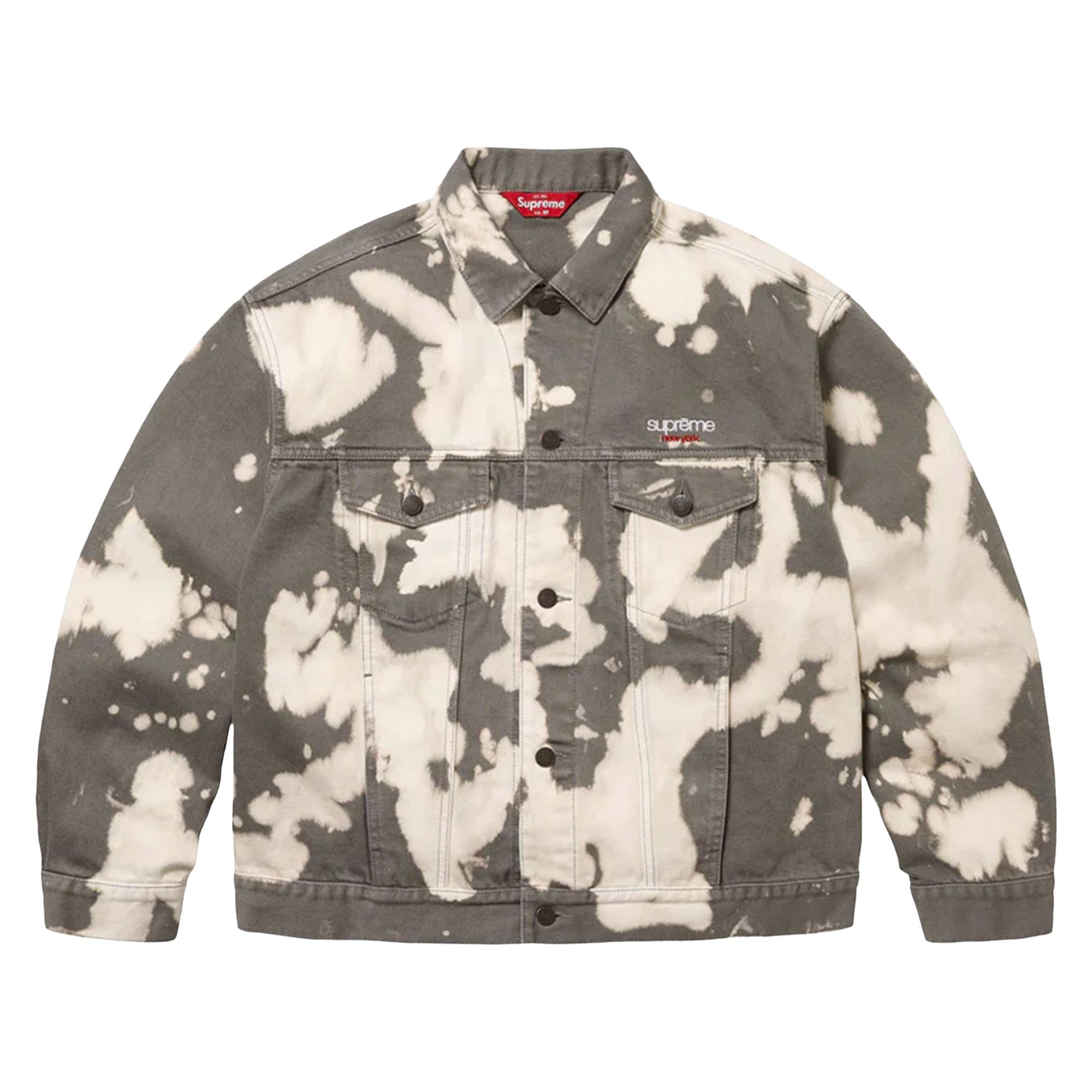 Buy Supreme Denim Trucker Jacket 'Bleached' - SS25J88B