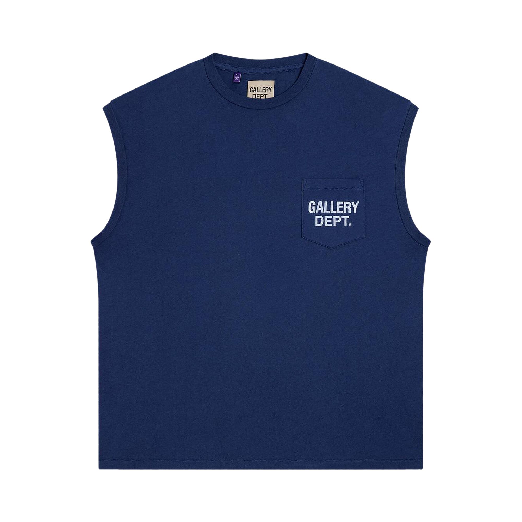 Buy Gallery Dept. Augi Sleeveless Tee 'Navy' - AST 10004 NAVY | GOAT