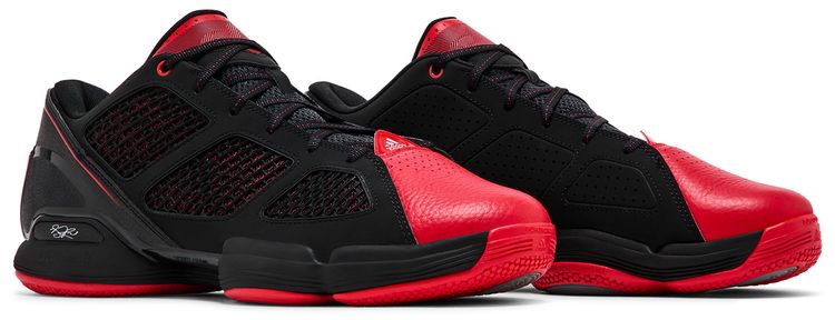 Adidas Adizero Rose 15 Low Restomod Black Vivid Red