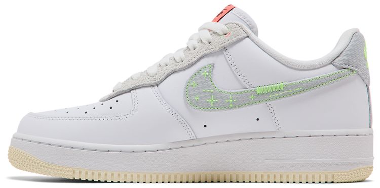 Nike Air Force 1 07 LV8 Just Stitch It   White Coconut Milk