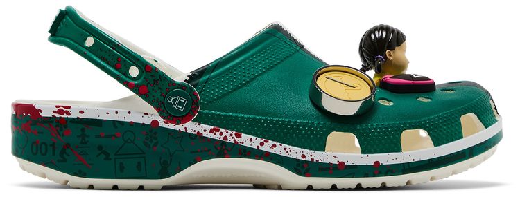 Squid Game x Crocs Classic Clog Tracksuit