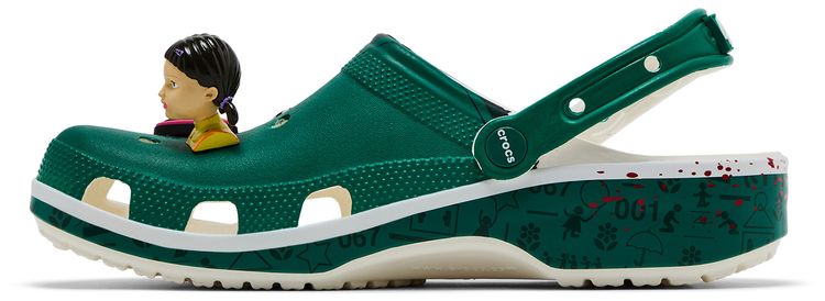 Squid Game x Crocs Classic Clog Tracksuit